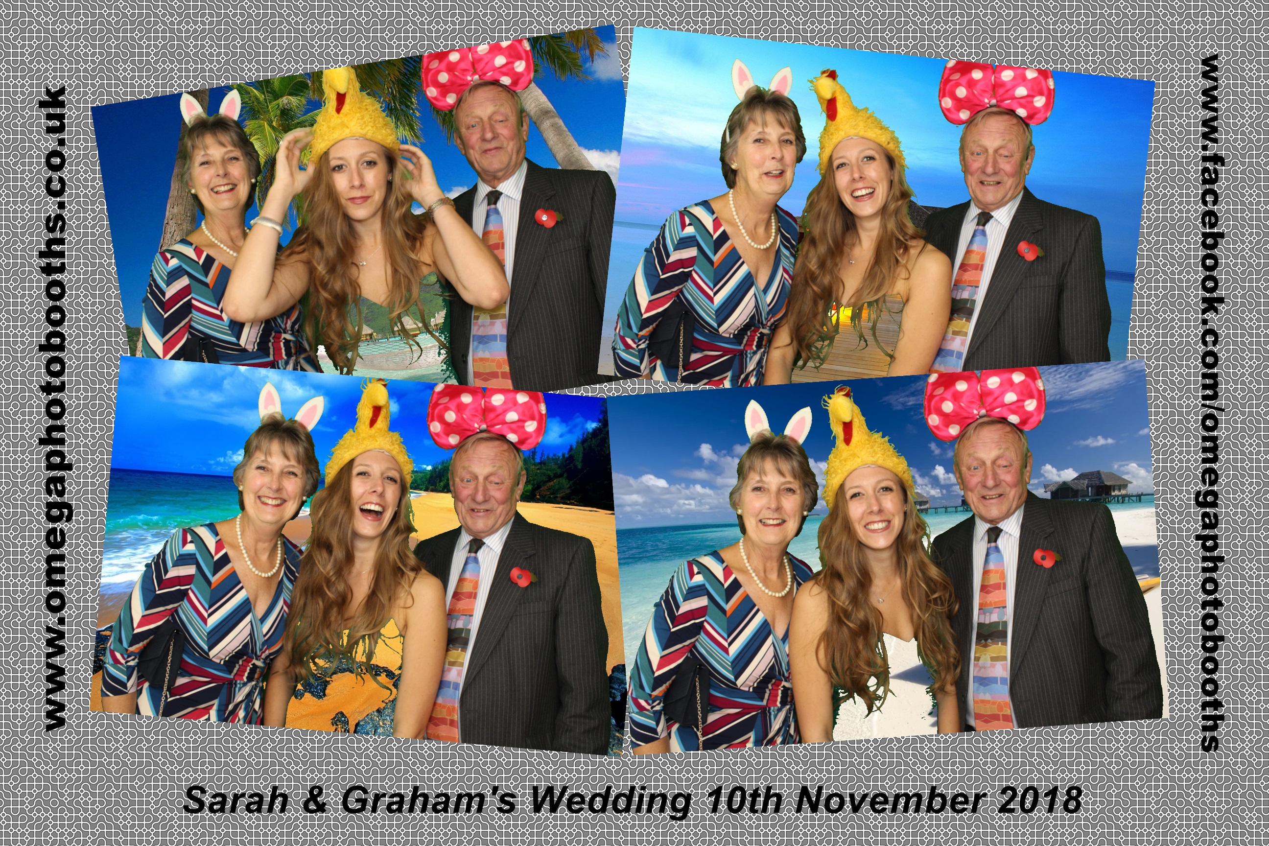Sarah and Graham’s wedding | View more photos from the event at gallery.omegaphotobooths.co.uk/u/Omega-Photobooths/Sarah-and-Graham’s-wedding